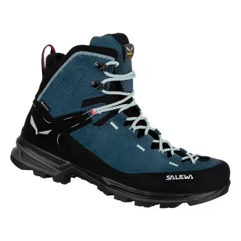 Salewa Women's MTN Trainer 2 Mid GTX Wanderschuhe - Dark Denim/Black - UK 6 (EU 39)