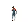 Dynafit Alpine 8 Weste - Smoke Blue/Cinder (M/L)