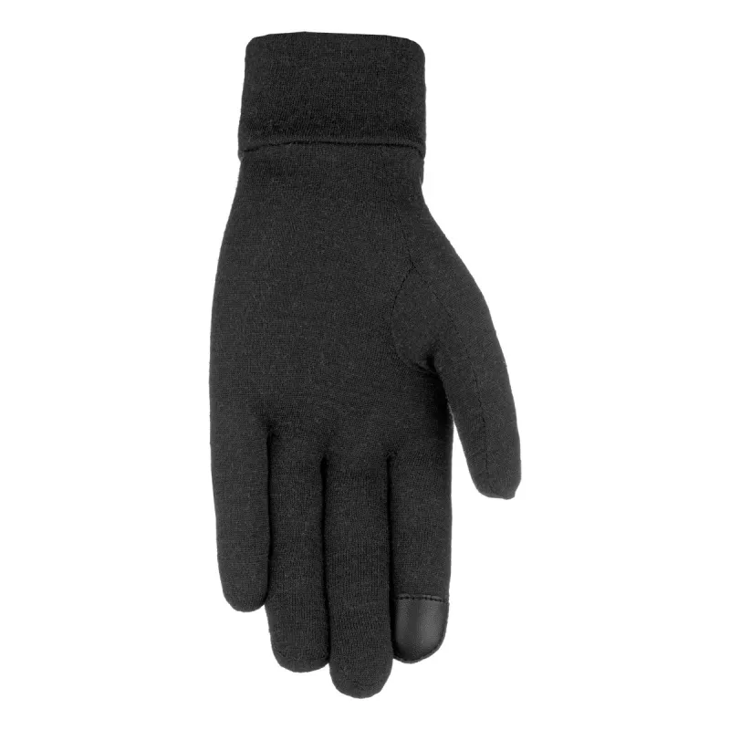 Salewa Cristallo Liner Wollhandschuhe Schwarz XL