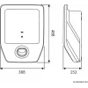 Bosch Home Comfort PC7000i 11-7S Luft-Wasser-Wärmepumpe Außeneinheit 11 kW