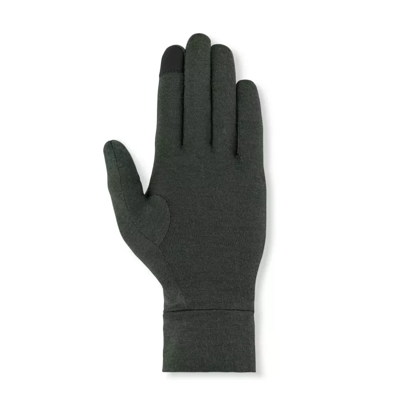 Salewa Cristallo Liner Wollhandschuhe, dunkles Olivgrün, XXL