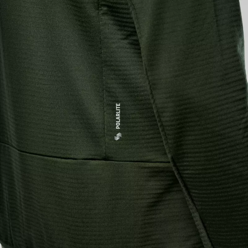 Salewa Puez Altavia PL HD Herren Kapuzen-Fleecejacke - Dunkeloliv, Größe M
