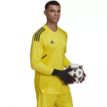 adidas Condivo 22 Herren Langarm Torwarttrikot Solar Yellow