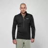 Salewa Puez Cammino Polarlite Half-Zip Fleece Herren Black Out L