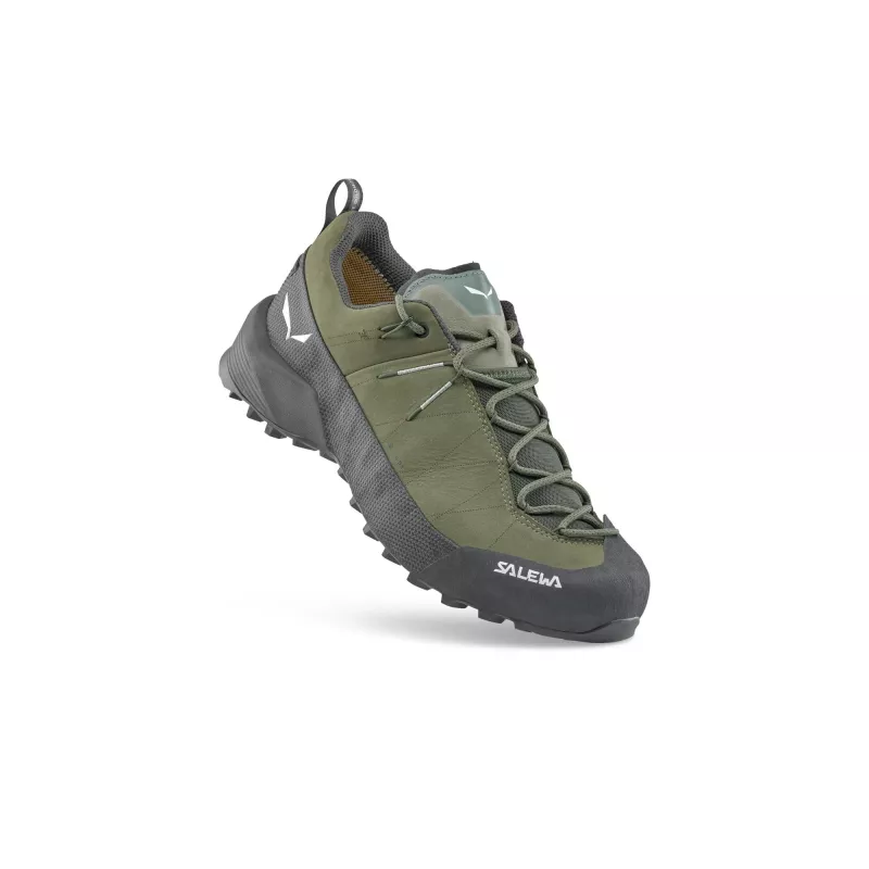 Salewa Wildfire Leather 2 GTX Herren-Zustiegsschuhe Faded Green/Schwarz EU 40.5