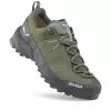 Salewa Wildfire Leather 2 GTX Herren-Zustiegsschuh - Faded Green/Schwarz
