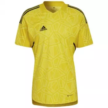 adidas Herren Condivo 22 Torwarttrikot Kurzarm Solar Yellow HF0138
