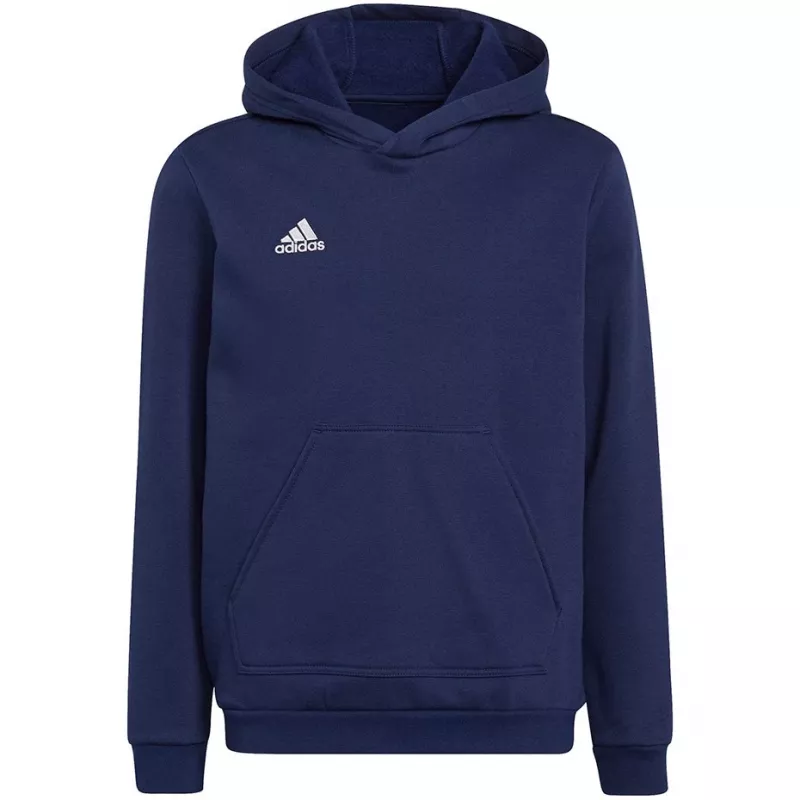 adidas Entrada 22 Hoody Kinder Navy Blue H57517 128cm