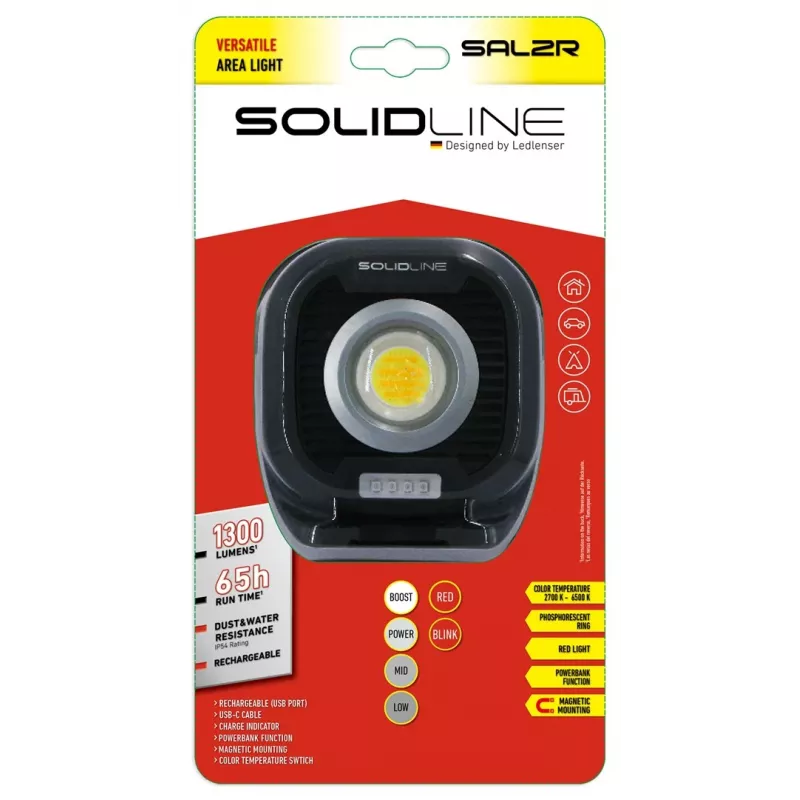 Ledlenser SAL2R wiederaufladbare LED-Taschenlampe