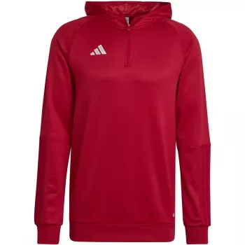 adidas Tiro 23 Competition Hoodie Team Power Red/Schwarz Herren M