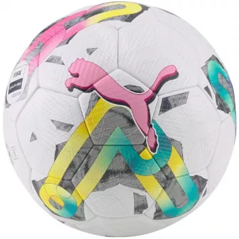 PUMA Orbita 2TB FIFA Quality Pro Fußball Weiß-Grün-Pink 83775 01