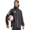 adidas Tiro 24 Rain Herren Fußball Regenjacke Schwarz/Weiß XL
