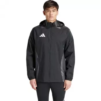 adidas Tiro 24 Competition All-Weather Herren-Fußballjacke Schwarz 2XL