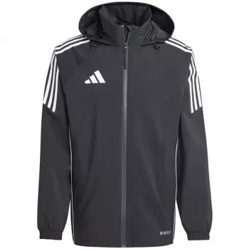 adidas Tiro 24 Regenjacke Herren Schwarz/Weiß IJ7390 Größe S