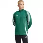 adidas Tiro 24 Trainings-Top Herren Sweatshirt Grün-Weiß IS1040 2XL