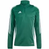 adidas Tiro 24 Trainings-Top Herren Sweatshirt Grün-Weiß IS1040 2XL