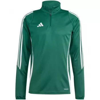 adidas Tiro 24 Trainings-Top Herren Sweatshirt Grün-Weiß IS1040 2XL