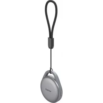 Hama Key Finder mit Bluetooth 5.2, USB-C wiederaufladbar, für Android & iOS, Schwarz
