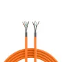 EFB Elektronik INFRALAN Bulk-Installationskabel 1m SFTP Cat.7 LSZH Orange