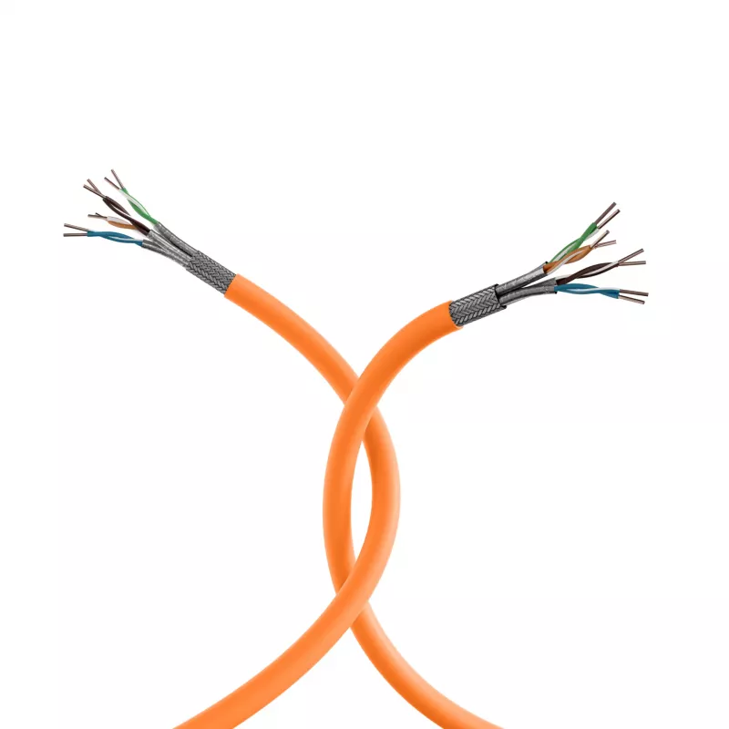 EFB Elektronik INFRALAN Bulk-Installationskabel 1m SFTP Cat.7 LSZH Orange