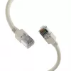 EFB Elektronik K8452.50 RJ45 Patchkabel Cat.5e F/UTP LSZH, Draka UC300 TM11, 4x2 x AWG26/7, vergoldete Kontakte, 50 m, grau