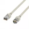 EFB Elektronik K8452.50 RJ45 Patchkabel Cat.5e F/UTP LSZH, Draka UC300 TM11, 4x2 x AWG26/7, vergoldete Kontakte, 50 m, grau