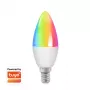 LogiLink WiFi Smart E14 Kerzenlampe, Tuya-kompatibel
