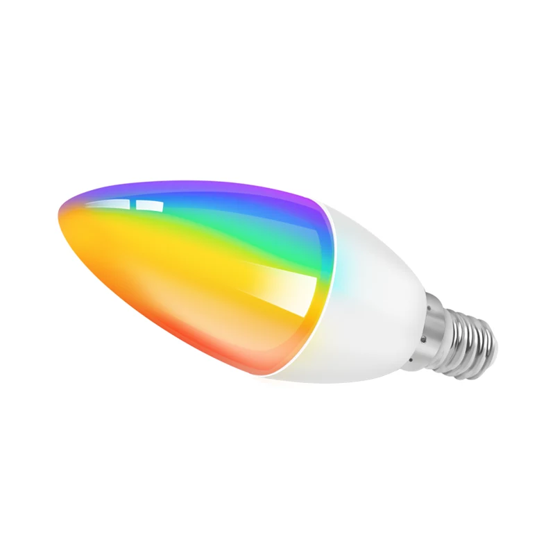 LogiLink WiFi Smart E14 Kerzenlampe, Tuya-kompatibel