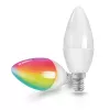 LogiLink WiFi Smart E14 Kerzenlampe, Tuya-kompatibel