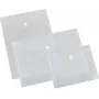 Eichner Dokumentenhüllen DIN A4 quer transparent glatt, 5er Pack