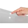 Eichner Dokumentenhüllen DIN A4 quer transparent glatt, 5er Pack