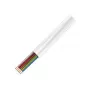 LogiLink CM06W Flachtelefonkabel, 6-adrig CCA, 6x 0,12 mm, Weiß, 100 m Ring