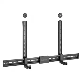 LogiLink BP0205 Universal-Soundbar-Halterung, VESA-Halterung, Tiefe verstellbar 86-155mm, 15kg, Schwarz