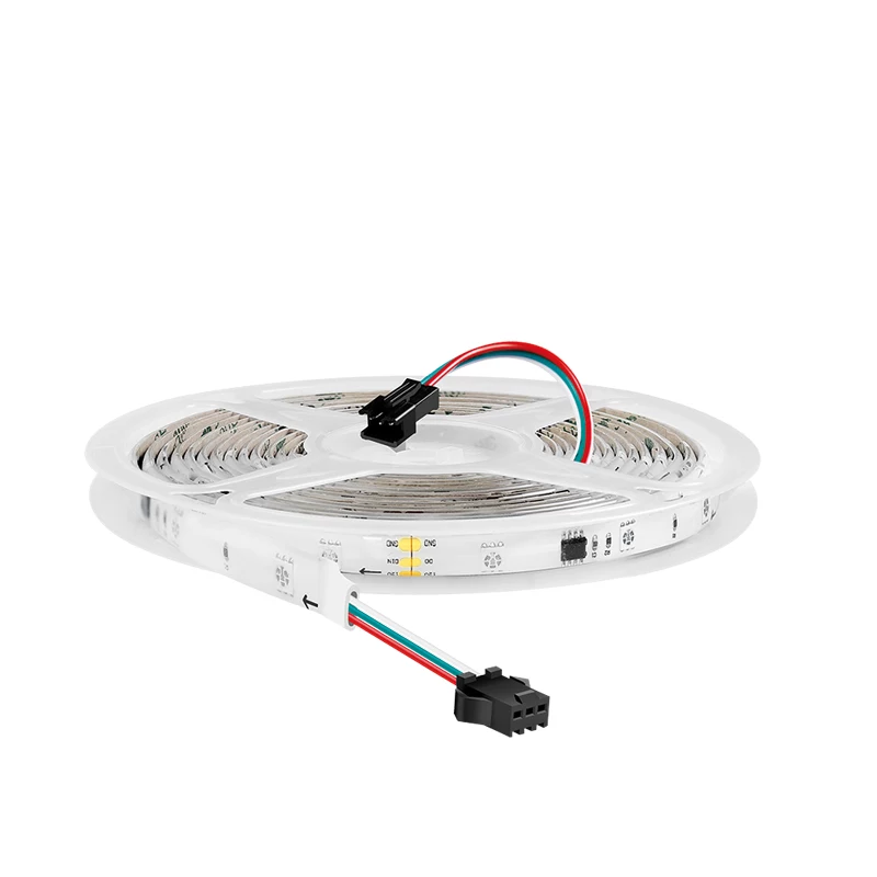 LogiLink WiFi Smart RGB mehrfarbiger Lichtstreifen, 5m, Tuya-kompatibel