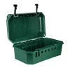 LogiLink Outdoor-Stromverteilerkasten mit 4-fach Steckdosenleiste, IP54, Grün, 2m Kabel