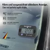LogiLink Elektronische Parkscheibe, KBA-zertifiziert, Schwarz