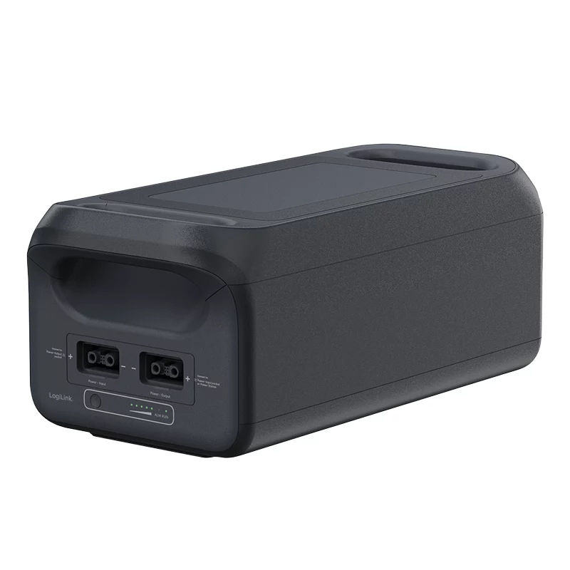 LogiLink PPSBP25 Zusatzakku für tragbare Powerstation, LiFePO4, 2560 Wh