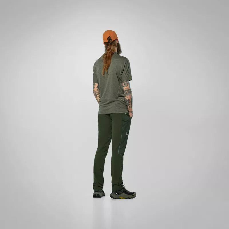 Salewa Pedroc Dry Wind T-Shirt Herren Faded Green XL