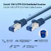 LogiLink Cat.6A S/FTP LSZH Patchkabel, 5 m, Blau, EconLine