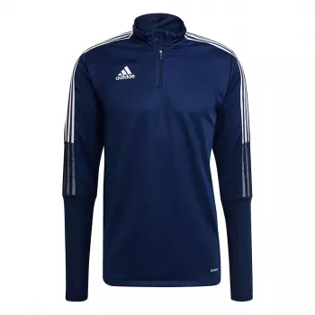 adidas Herren Tiro 21 Trainings-Top Sweatshirt Team Navy Blue XXL