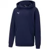PUMA teamGOAL 23 Casuals Junior Hoodie Peacoat Navy Blue 128