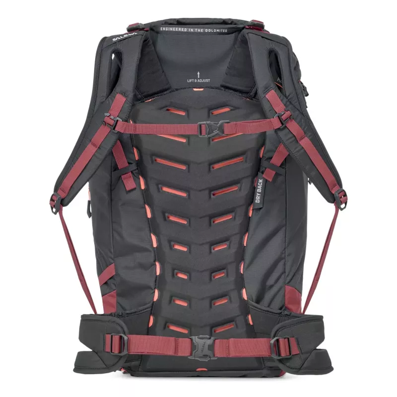 Salewa Puez 32+5L Damenrucksack - Syrah/Black Out