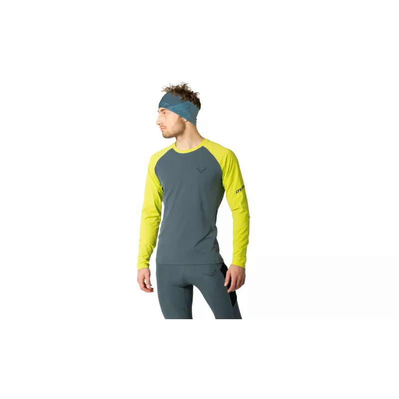 Salewa Herren Dynafit Alpine Pro Langarm Laufshirt - Ultra Yellow