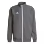 adidas Entrada 22 Präsentationsjacke Grau Vier/Schwarz XL