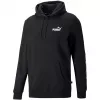 PUMA ESS+ Tape Hoodie FL Schwarzer Herren-Hoodie Größe L