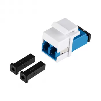 EFB Keystone-Modul LC Duplex OS2 Blau