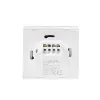 LogiLink WiFi Smart EU Lichtschalter, 2-fach, Tuya-kompatibel, Weiß