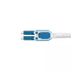 LogiLink Uniboot Push-Pull Glasfaser-Patchkabel LC-LC OS2, 2,0 m