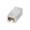 LogiLink Cat.6A geschirmter RJ45 Inline-Kuppler, Metallgehäuse, Industriequalität