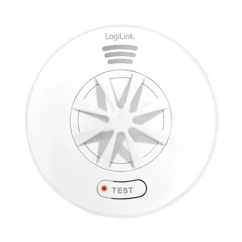 LogiLink SC0232 Hitzemelder Weiß 85 dB Alarm Klasse A1 54-65°C Batteriebetrieben